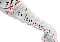 la vie est un jeu de cartes, elles sont distribuées au hasard au départ mais à vous d'y jouer !