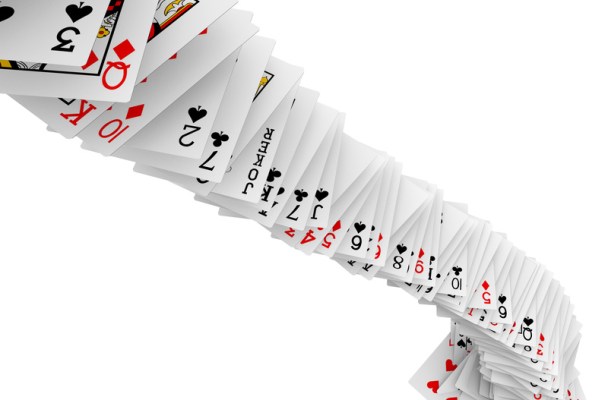 la vie est un jeu de cartes, elles sont distribuées au hasard au départ mais à vous d'y jouer !