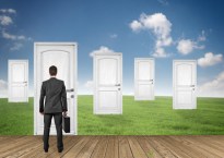 oser prendre la décision de franchir une nouvelle porte, une nouvelle étape de vie